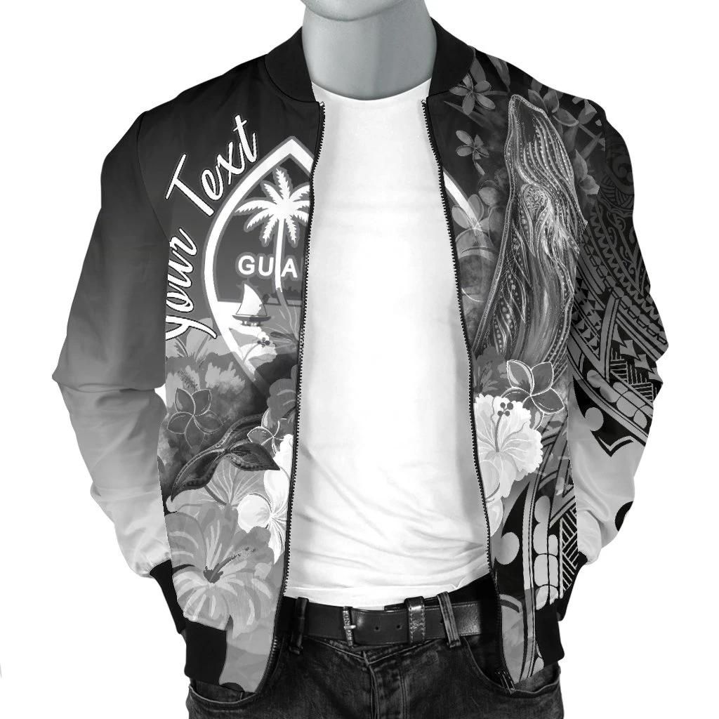 Bomber-Jacket-Guam-Custom-Personalised-Humpback-Whale-with-Tropical-Flowers-White-BN18-Bomber-Jacket-2