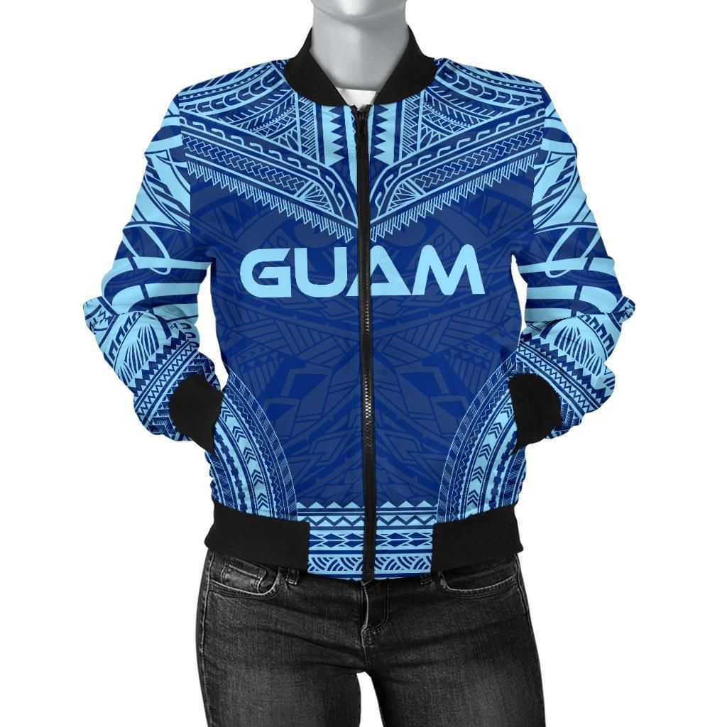 Bomber Jacket Guam Flag Polynesian Chief - Bn10 Bomber Jacket Bomber Jacket Guam Flag Polynesian Chief - Bn10 Bomber Jacket