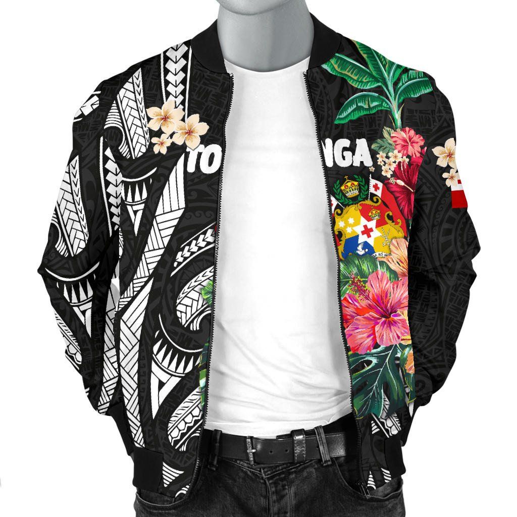 Bomber-Jacket-Hoodie-Tonga-Coat-Of-Arms-Polynesian-With-Hibiscus-Th5-2