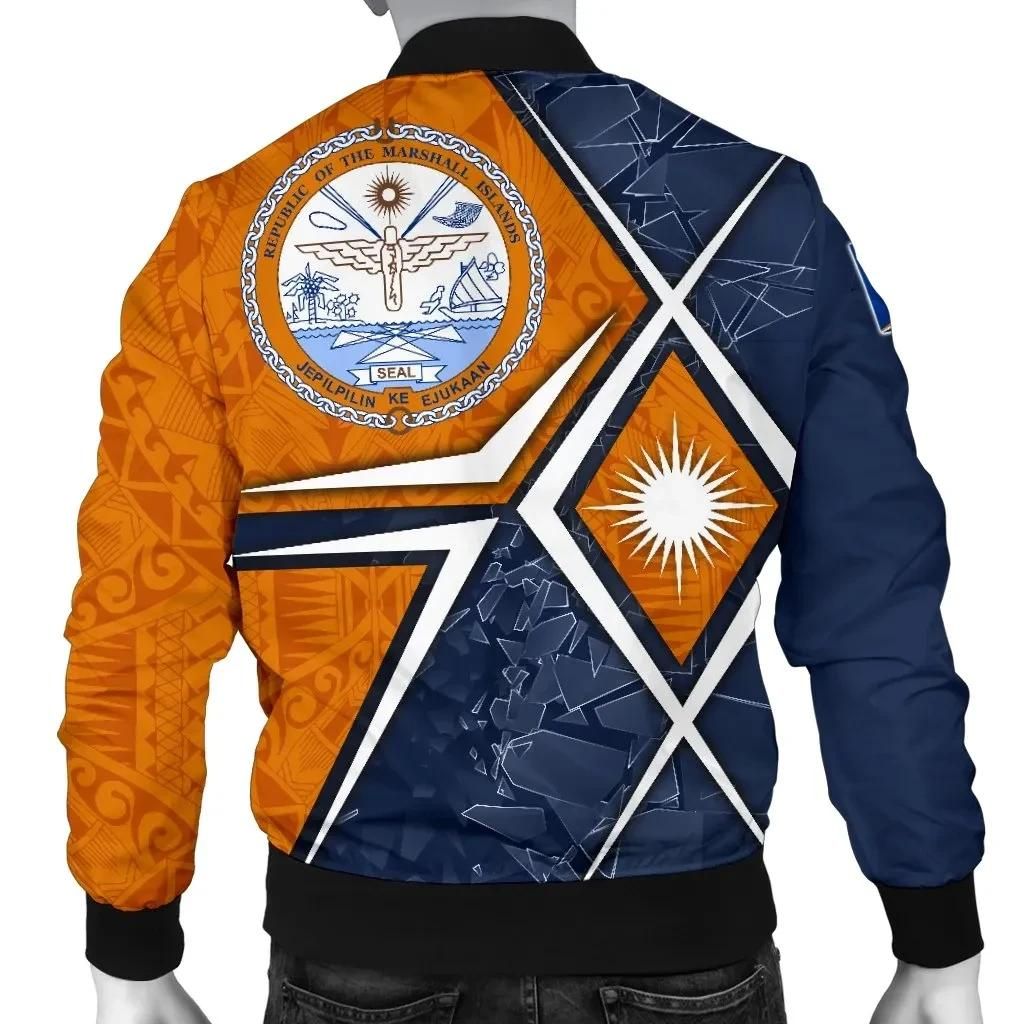 Bomber-Jacket-Marshall-Islands-Marshall-Islands-Flag-with-Polynesian-Patterns-BN15-Bomber-Jacket-1