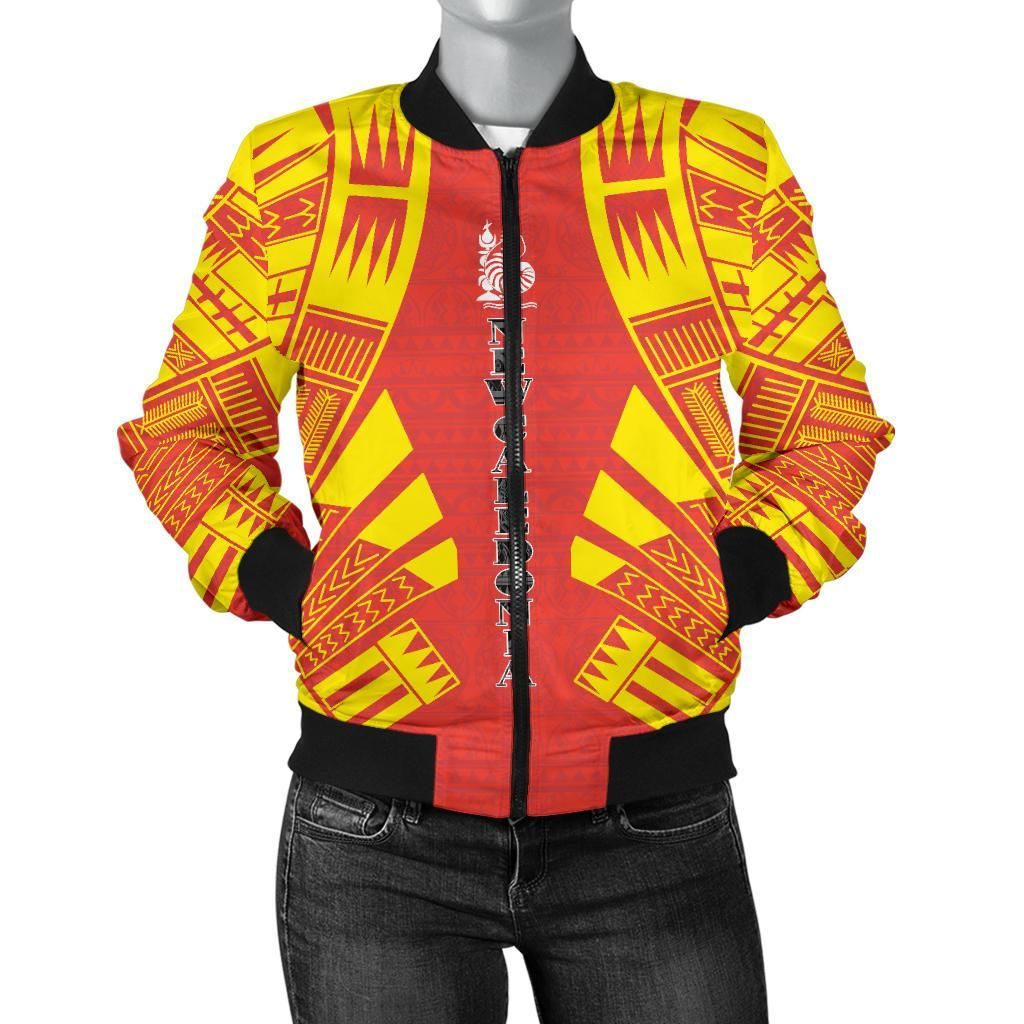 Bomber Jacket New Caledonia Polynesian Tattoo Flag - BN0110 Bomber Jacket Bomber Jacket New Caledonia Polynesian Tattoo Flag - BN0110 Bomber Jacket