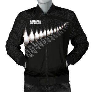Bomber Jacket New Zealand Rugby Silver Fern A11 Bomber Jacket
