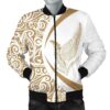 Bomber Jacket New Zealand Silver Fern Maori - Circle Style J9 Bomber Jacket