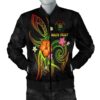 Bomber Jacket Niue Polynesian Personalised - Legend of Niue (Reggae) - BN15 Bomber Jacket