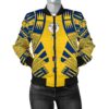 Bomber Jacket Niue Polynesian Tattoo Flag - BN0110 Bomber Jacket
