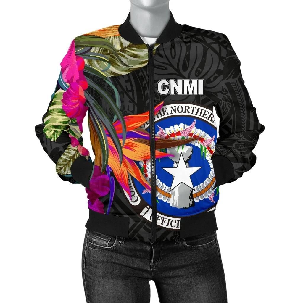 Bomber-Jacket-Northern-Mariana-Islands-Saipan-Hibiscus-Polynesian-Pattern-BN39-Bomber-Jacket-1