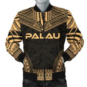 Bomber Jacket Palau Polynesian Chief - Gold Version - Bn10 Bomber Jacket