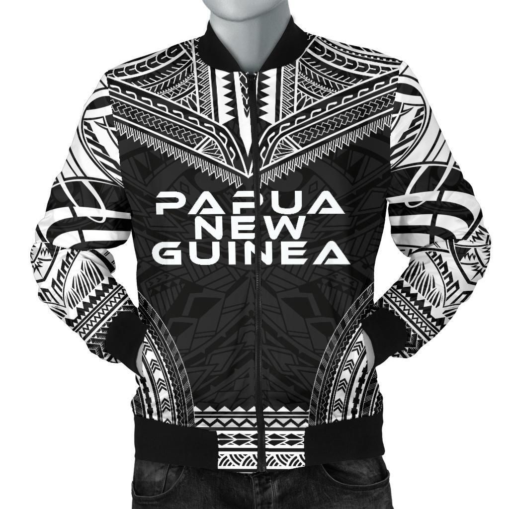 Bomber Jacket Papua New Guinea Polynesian Chief - Black Version - Bn10 Bomber Jacket Bomber Jacket Papua New Guinea Polynesian Chief - Black Version - Bn10 Bomber Jacket