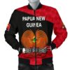Bomber Jacket Papua New Guinea Sporty Style K8