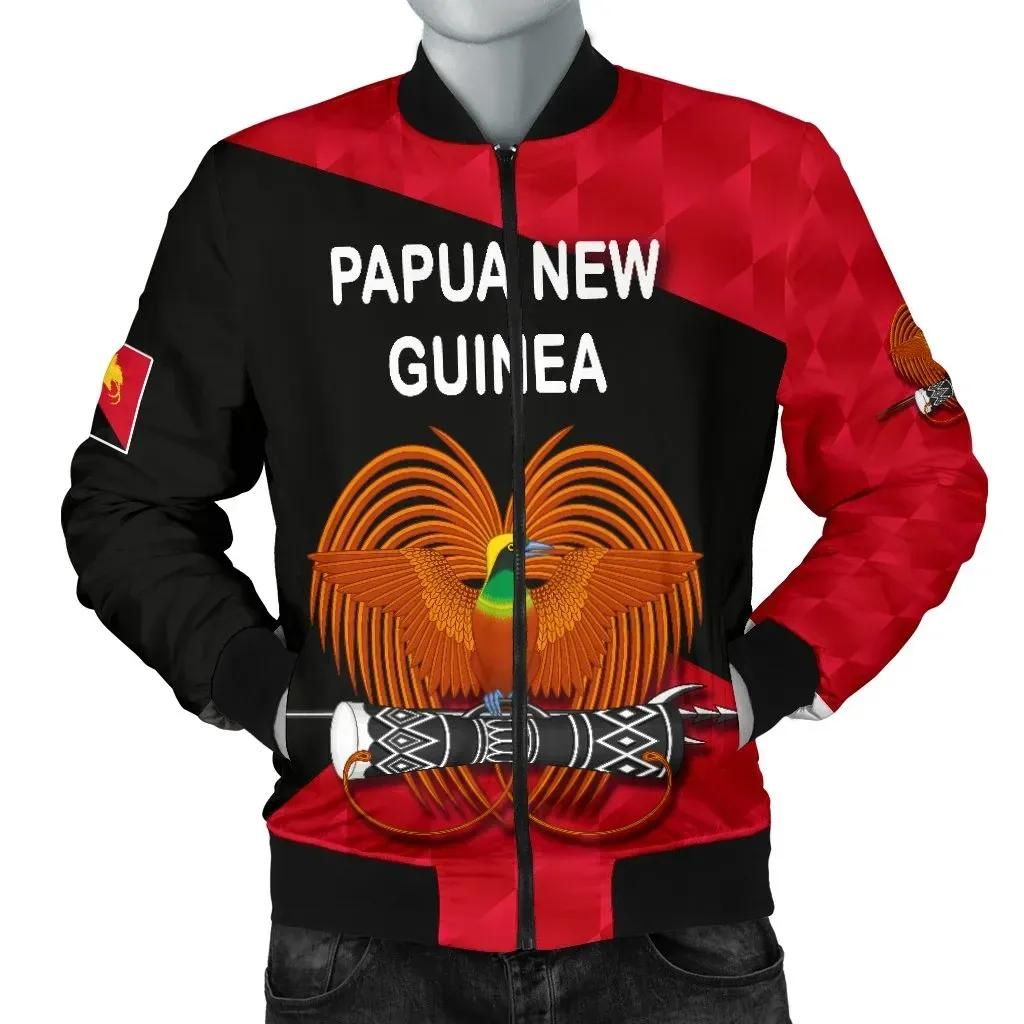 Bomber Jacket Papua New Guinea Sporty Style K8 Bomber Jacket Papua New Guinea Sporty Style K8