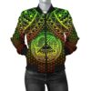 Bomber Jacket Polynesian American Samoa - Reggae Vintage Polynesian Patterns - BN15 Bomber Jacket