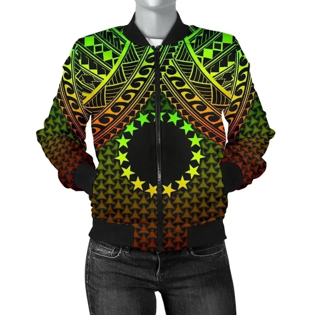 Bomber Jacket Polynesian Cook Islands Personalised - Reggae Vintage Polynesian Patterns - BN15 Bomber Jacket Bomber Jacket Polynesian Cook Islands Personalised - Reggae Vintage Polynesian Patterns - BN15 Bomber Jacket