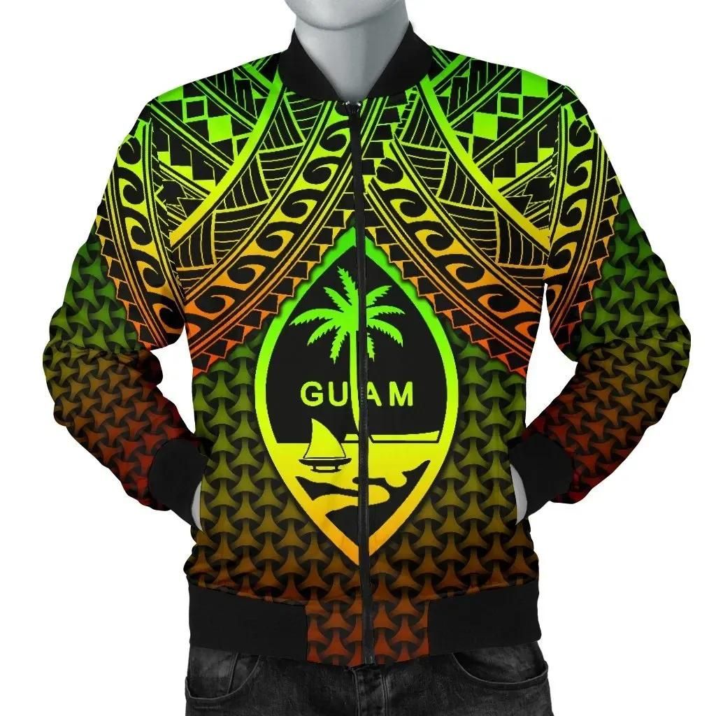 Bomber Jacket Polynesian Guam - Reggae Vintage Polynesian Patterns - BN15 Bomber Jacket Bomber Jacket Polynesian Guam - Reggae Vintage Polynesian Patterns - BN15 Bomber Jacket