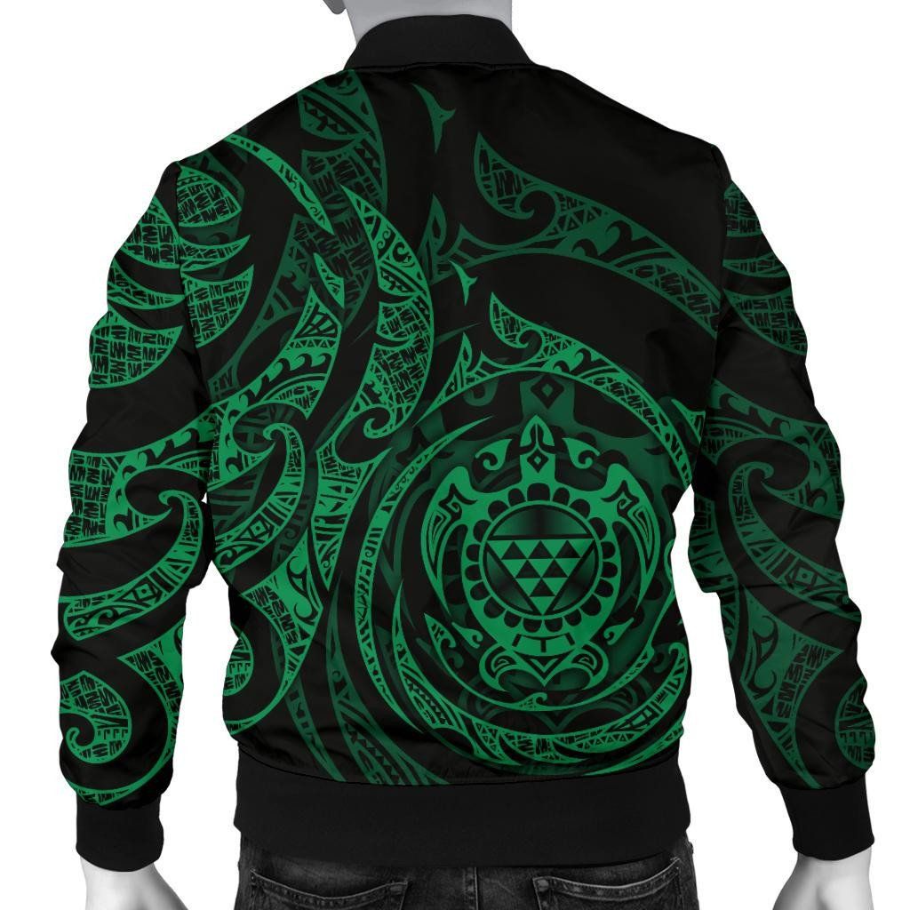 Bomber-Jacket-Polynesian-Hawaii-Green-Turtle-Tribal-BN12-Bomber-Jacket-2