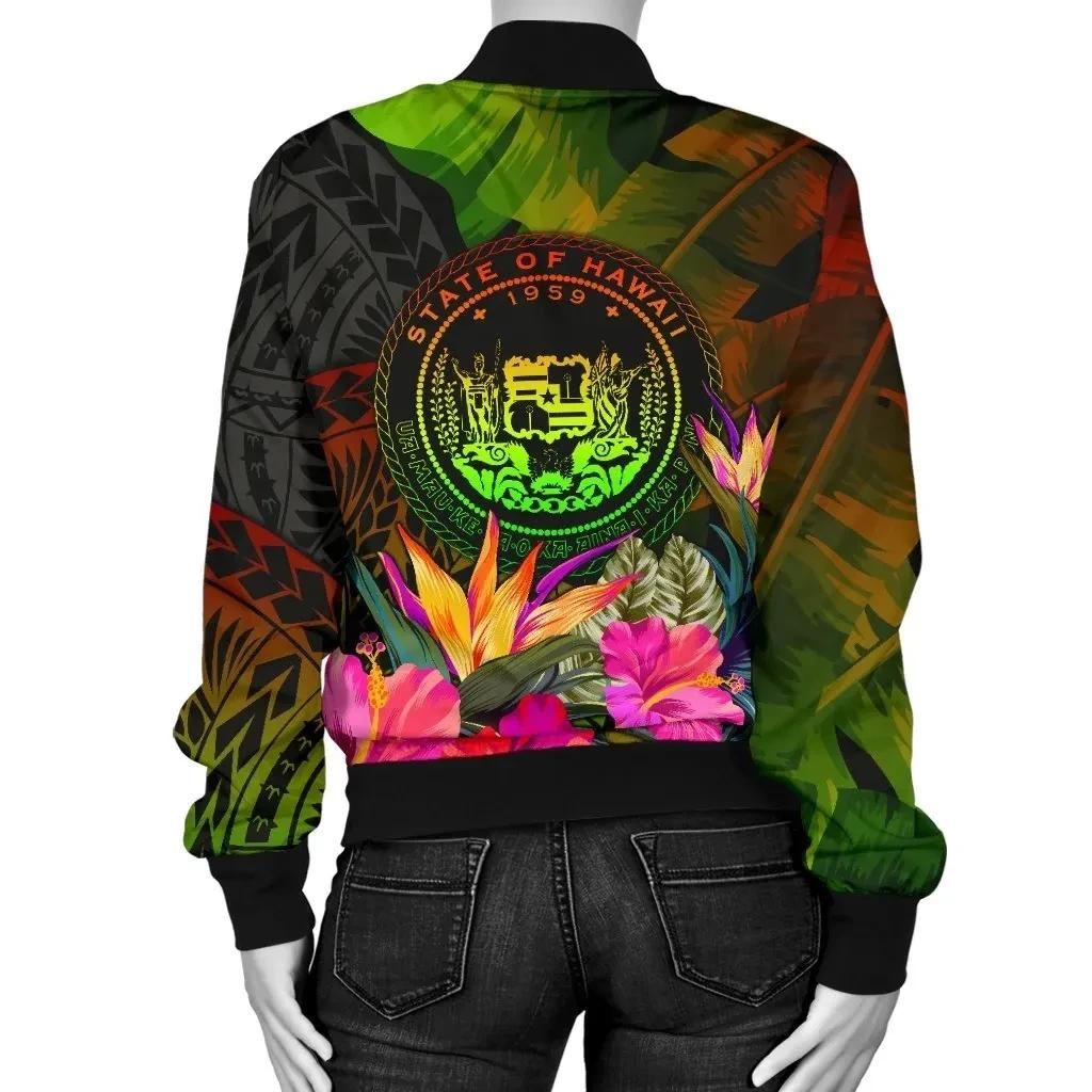 Bomber-Jacket-Polynesian-Hawaii-Polynesian-Personalised-Hibiscus-and-Banana-Leaves-BN15-Bomber-Jacket-1-1