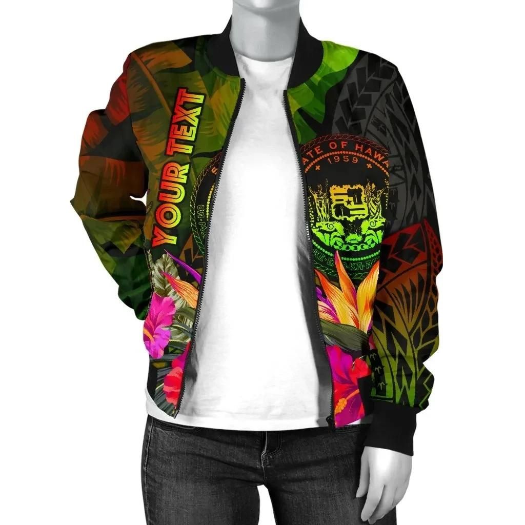 Bomber-Jacket-Polynesian-Hawaii-Polynesian-Personalised-Hibiscus-and-Banana-Leaves-BN15-Bomber-Jacket-2-1