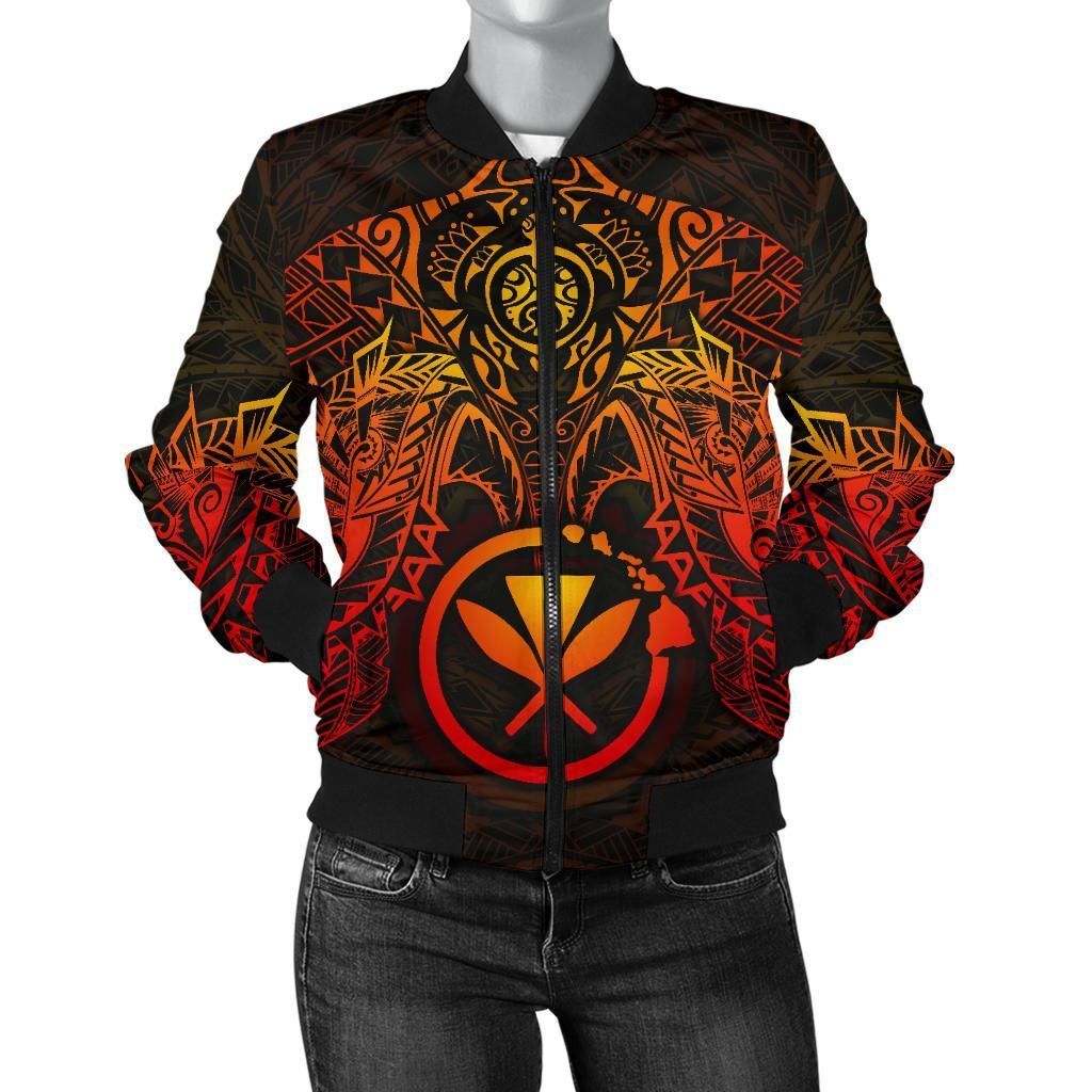 Bomber Jacket Polynesian Hawaii - Red Turtle Manta Ray - BN18 Bomber Jacket Bomber Jacket Polynesian Hawaii - Red Turtle Manta Ray - BN18 Bomber Jacket