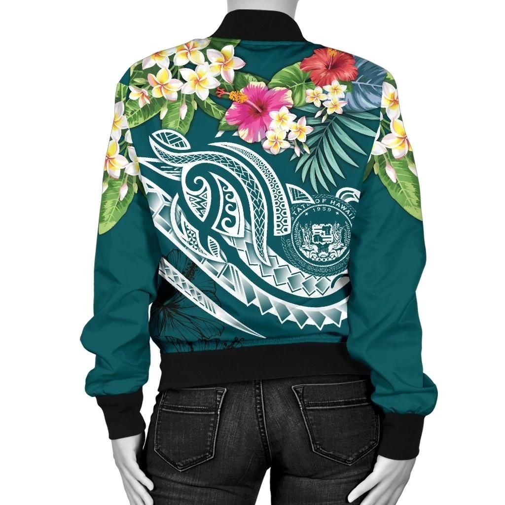 Bomber-Jacket-Polynesian-Hawaii-Summer-Plumeria-BN15-Bomber-Jacket-1