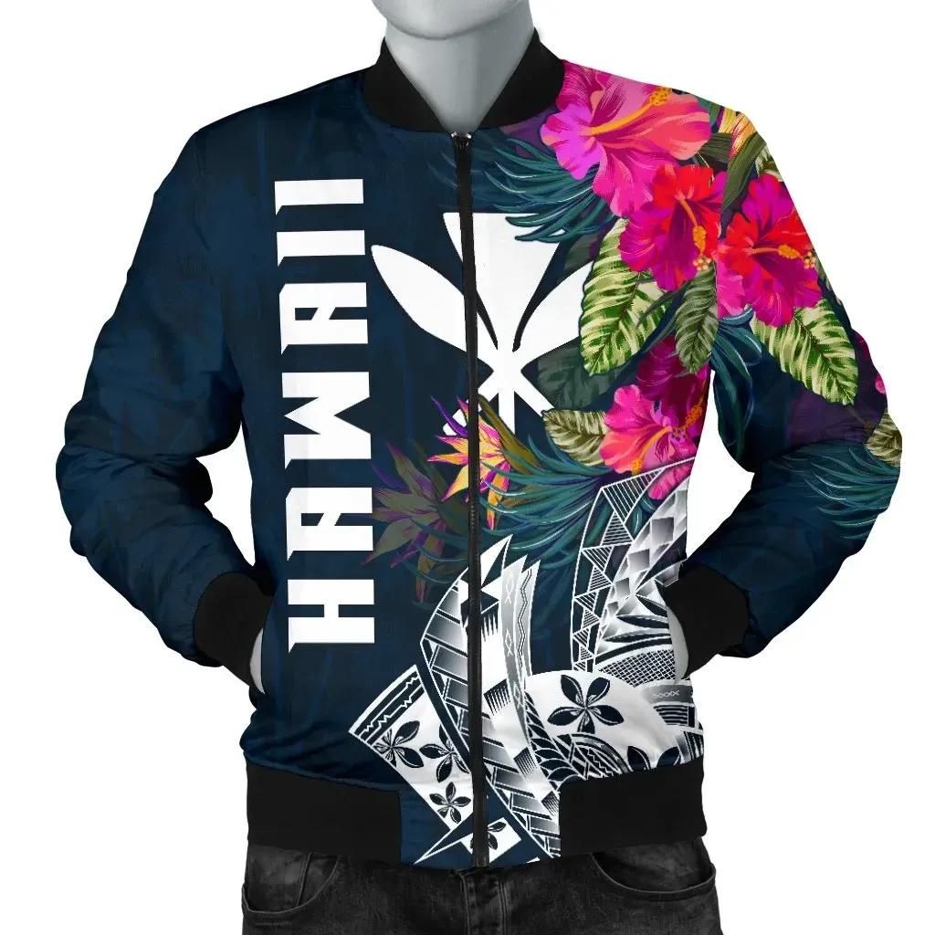 Bomber Jacket Polynesian Hawaii - Summer Vibes - BN15 Bomber Jacket Bomber Jacket Polynesian Hawaii - Summer Vibes - BN15 Bomber Jacket