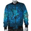 Bomber Jacket - Raven Odin Celtic Cyan A31 Bomber Jacket