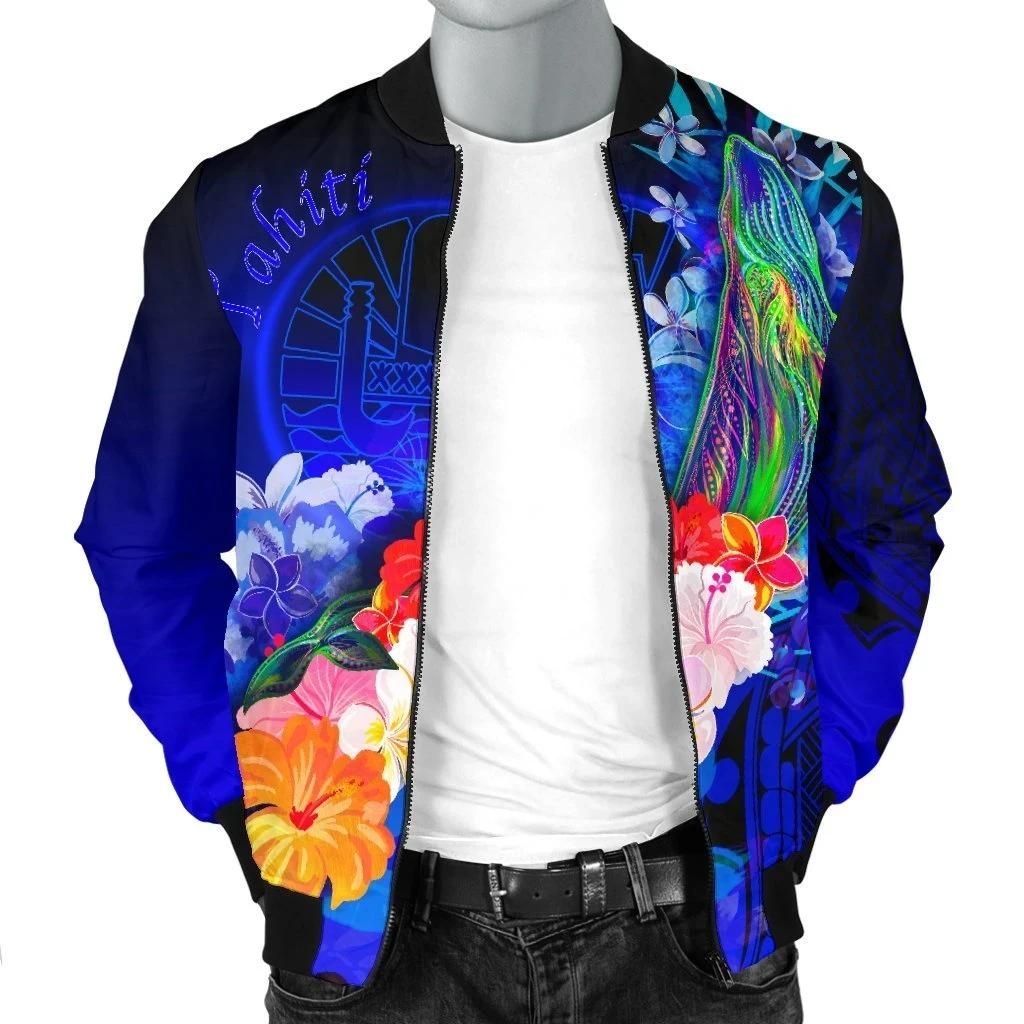 Bomber-Jacket-Tahiti-Humpback-Whale-with-Tropical-Flowers-Blue-BN18-Bomber-Jacket-2