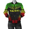 Bomber Jacket Tahiti Polynesian Chief - Reggae Version - Bn10 Bomber Jacket