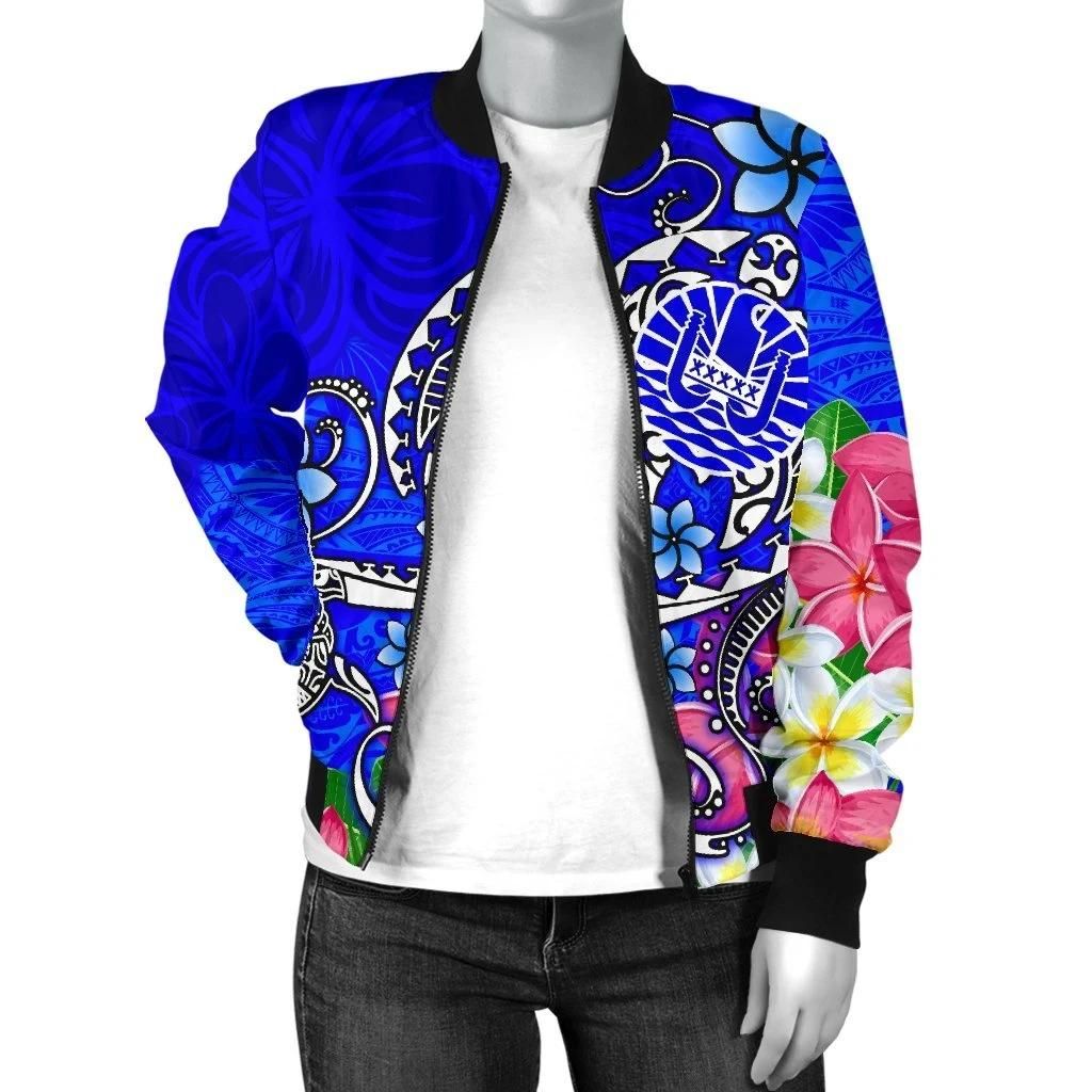 Bomber-Jacket-Tahiti-Turtle-Plumeria-Blue-BN18-Bomber-Jacket-2