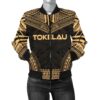 Bomber Jacket Tokelau Polynesian Chief - Gold Version - Bn10 Bomber Jacket