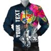 Bomber Jacket Tonga Custom Personalised - Summer Vibes - BN15 Bomber Jacket