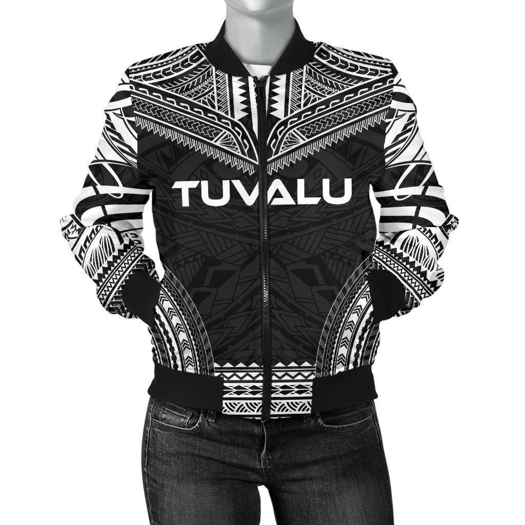 Bomber Jacket Tuvalu Polynesian Chief - Black Version - Bn10 Bomber Jacket Bomber Jacket Tuvalu Polynesian Chief - Black Version - Bn10 Bomber Jacket