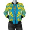 Bomber Jacket Tuvalu Polynesian Tattoo Flag - BN0110 Bomber Jacket