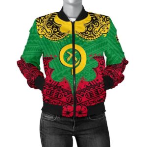 Bomber Jacket Vanuatu Melanesia Island Paradise A7 Bomber Jacket