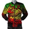 Bomber Jacket Vanuatu - Reggae Shark Tattoo - BN18 Bomber Jacket