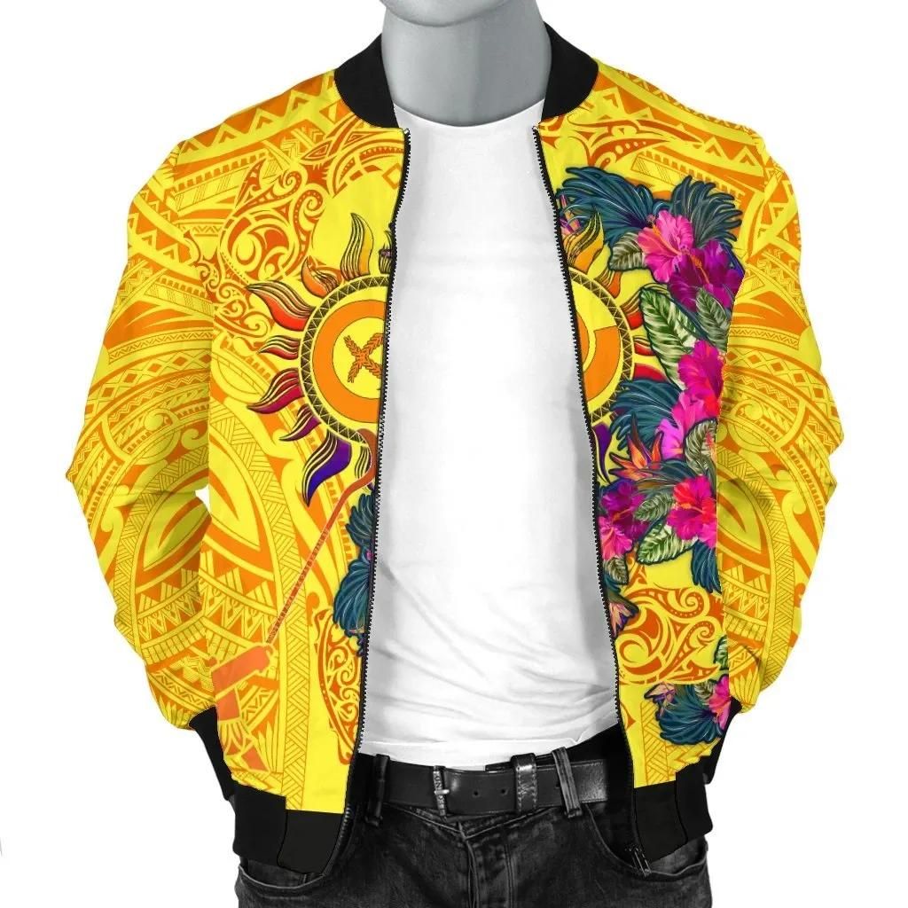 Bomber-Jacket-Vanuatu-Vanuatu-Symbols-With-Hibiscus-BN17-Bomber-Jacket-2