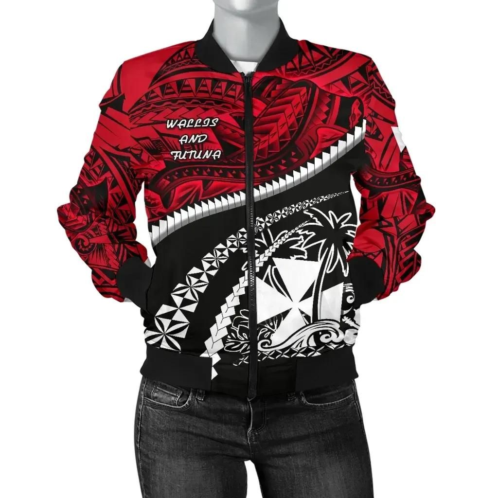 Bomber Jacket Wallis and Futuna Tapa Polynesian Shark Tattoo K4 Bomber Jacket Bomber Jacket Wallis and Futuna Tapa Polynesian Shark Tattoo K4 Bomber Jacket