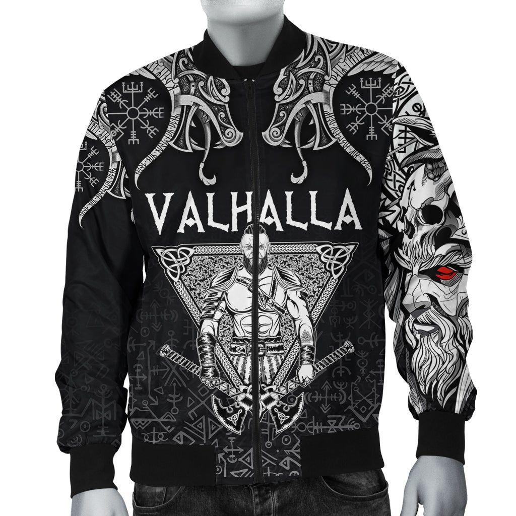 Bomber Jacket Warrior Valhalla and Double Dragon A27 Bomber Jacket Bomber Jacket Warrior Valhalla and Double Dragon A27 Bomber Jacket