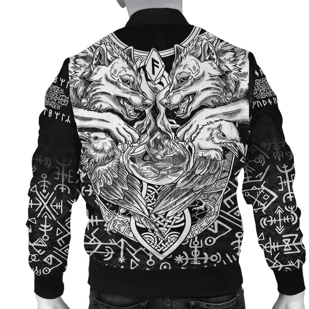 Bomber-Jacket-Wolf-And-Raven-Special-A21-Bomber-Jacket-1
