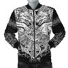 Bomber Jacket - Wolf And Raven Special A21 Bomber Jacket
