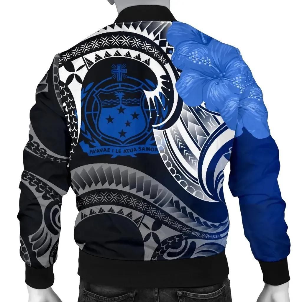 Bomber-Jacketamoa-Custom-Personalised-Samoa-Seal-Wave-Style-Blue-BN18-Bomber-Jacket-1