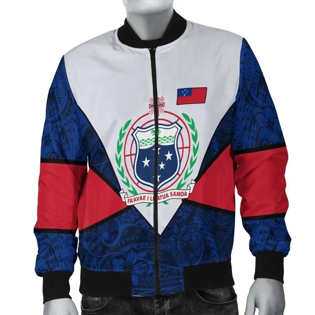 Bomber Jacketamoa Polynesian - Legend of Samoa - BN24 Bomber Jacket Bomber Jacketamoa Polynesian - Legend of Samoa - BN24 Bomber Jacket
