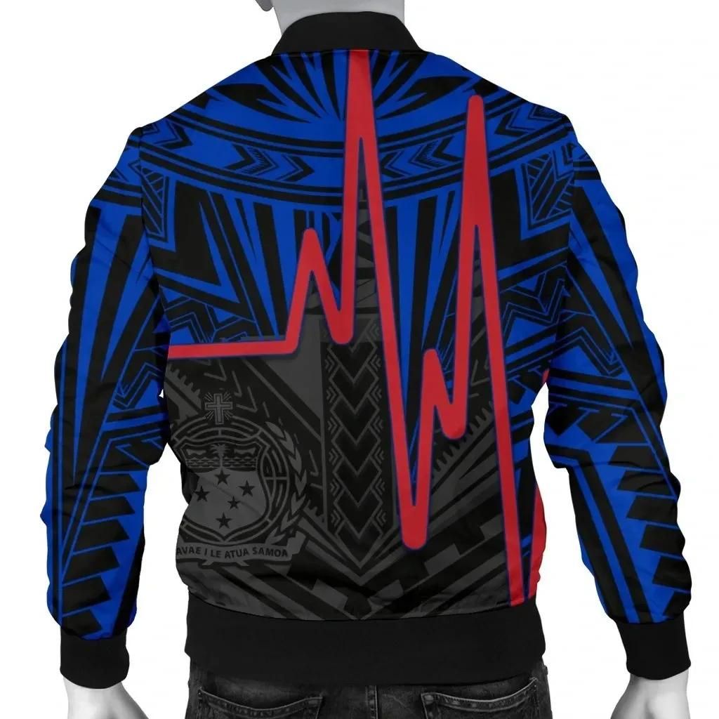 Bomber-Jacketamoa-Samoa-Seal-With-Polynesian-Patterns-In-Heartbeat-Style-Blue-BN25-Bomber-Jacket-1