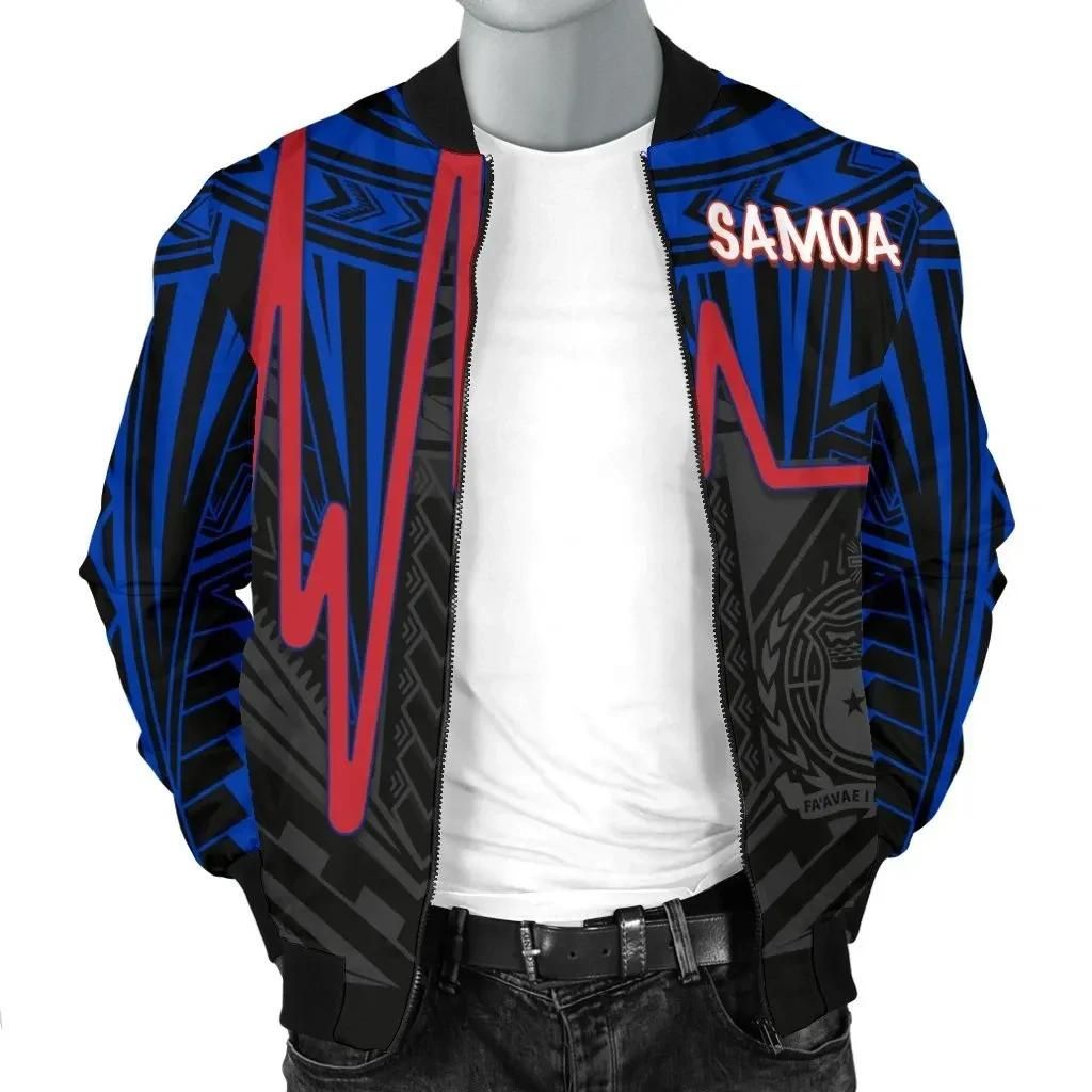 Bomber-Jacketamoa-Samoa-Seal-With-Polynesian-Patterns-In-Heartbeat-Style-Blue-BN25-Bomber-Jacket-2