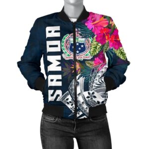 Bomber Jacketamoa - Samoan Summer Vibes - BN15 Bomber Jacket