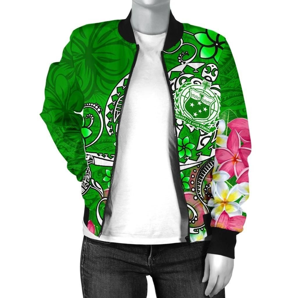 Bomber-Jacketamoa-Turtle-Plumeria-Green-BN18-Bomber-Jacket-2