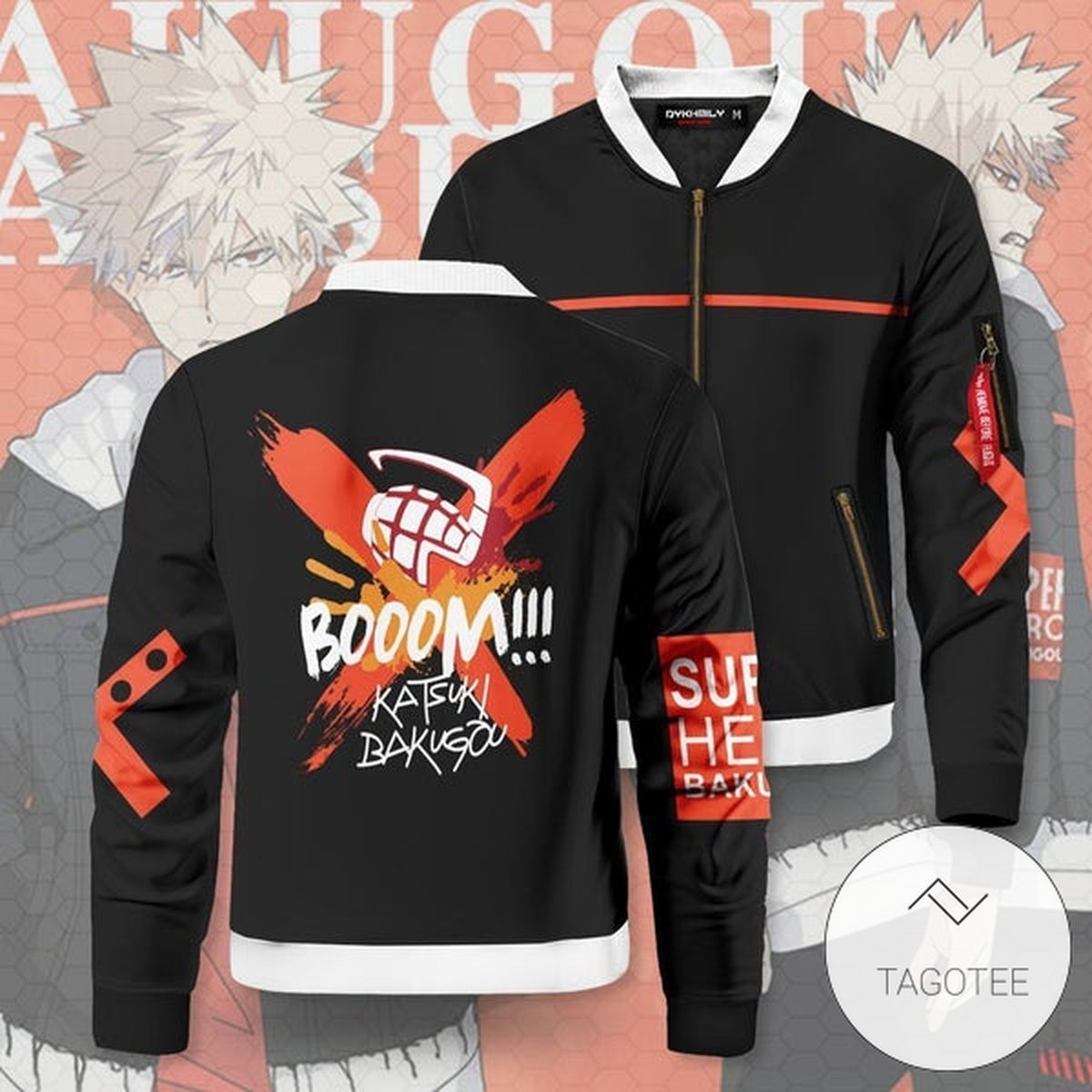 Boom Katsuki Bomber Jacket Boom Katsuki Bomber Jacket