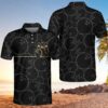 Bowling Black And Golden Polo Shirt