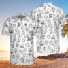 Bowling Icon White Polo Shirt