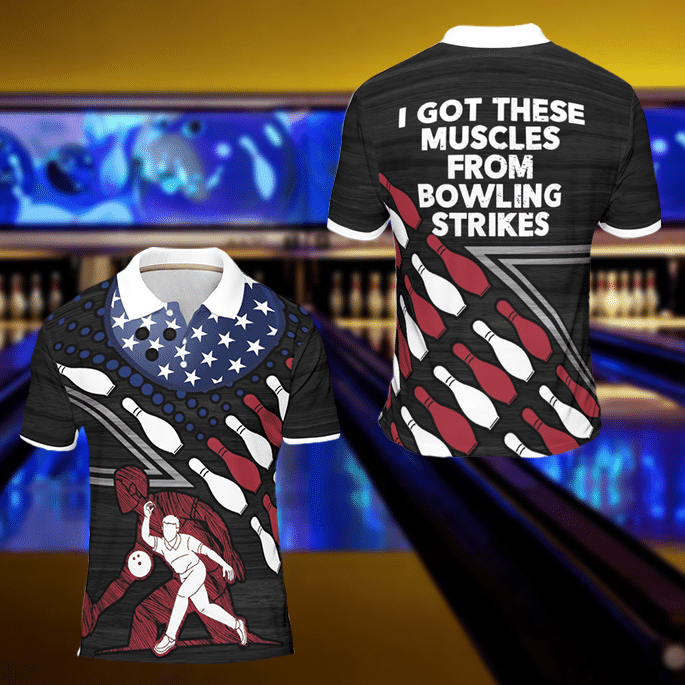 Bowling Polo Shirt Ml Bowling Polo Shirt Ml
