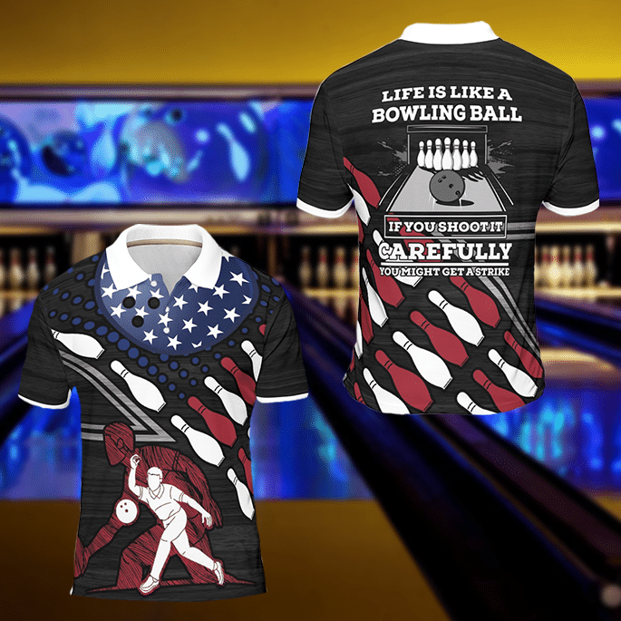 Bowling Polo Shirt Ml Bowling Polo Shirt Ml