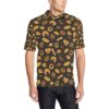 Bread Pattern Print Design 05 Men Polo Shirt